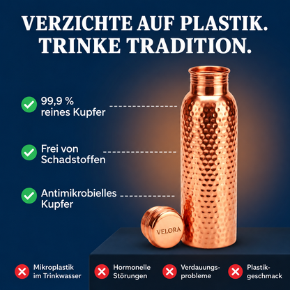 Pure Copper Water Bottle 950m